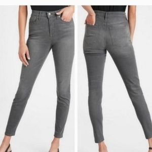 Banana Republic Super-Stretch Legging-Fit Jean In Grey Size 26/2P